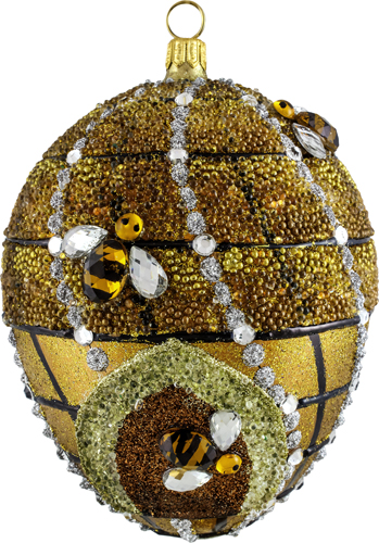 Beehive Jeweled Egg