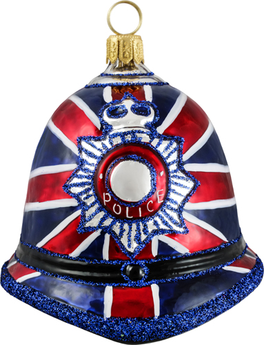 British Bobby Hat- Union Jack Flag Version