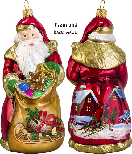 Bratislava Santa- Yule Log Version