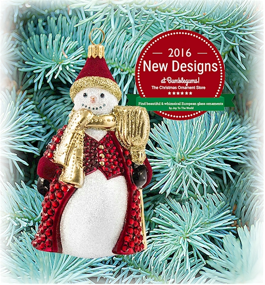 Joy to the World 2016 Christmas Ornaments