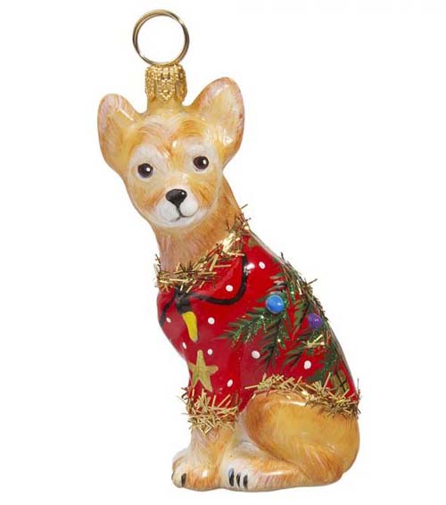 Chihuahua in Ugly <br>Christmas Sweater