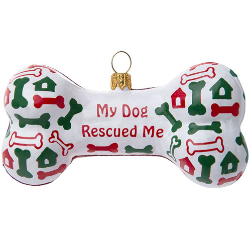 My Dog Rescued <br>Me Dog Bone