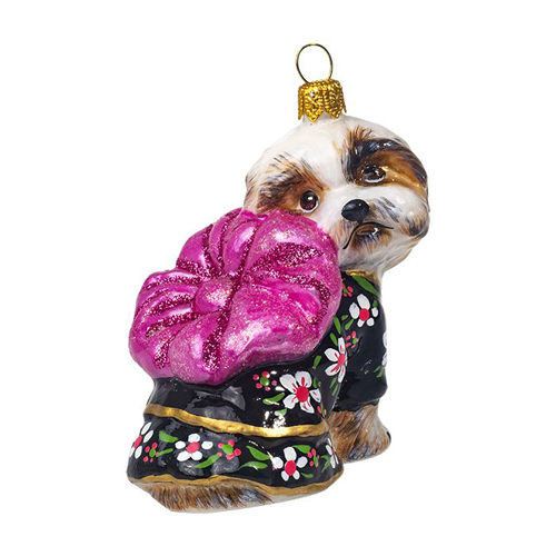 Shih Tzu in Kimono <br>with Puff Bow