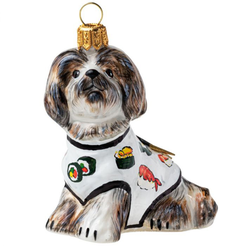 Shih Tzu in Sushi <br>Sweater and Chop Sticks